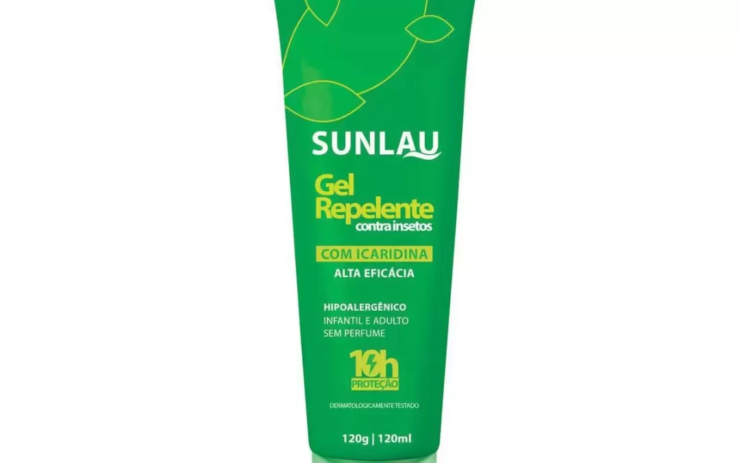 Gel Repelente Insetos Sunlau 10 horas