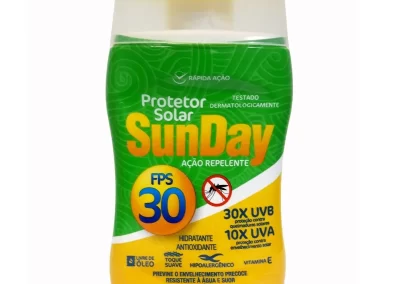 Protetor Solar Sun Day Fps 30. ação Repelente