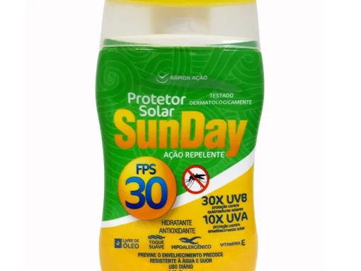 Protetor Solar Sun Day Fps 30. ação Repelente